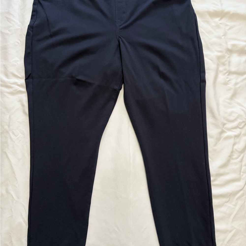 Nine West Women Navy Blue Skinny Pants